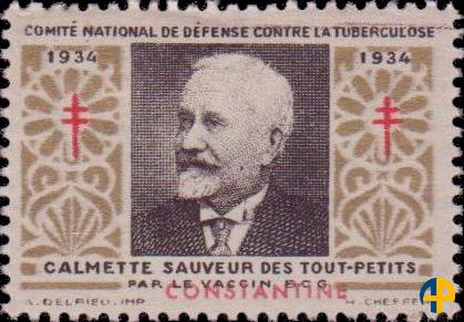 Les timbres antituberculeux et l'Algérie