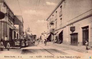 La route Malakoff et l'église