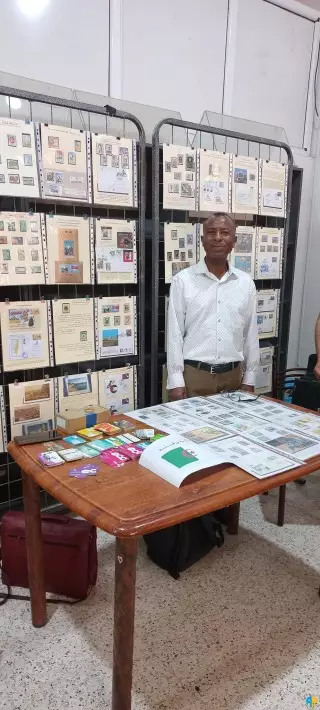 1er Salon Africain de Philatélie, de Numismatique et des Cartes Postales