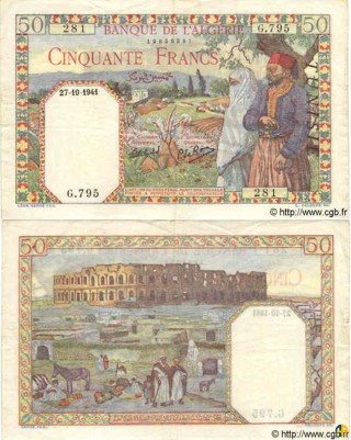 Billet de Banque n° 84_271