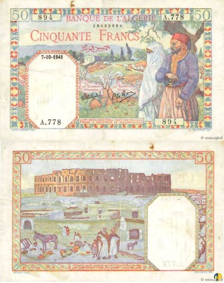 Billet de Banque n° 84_710