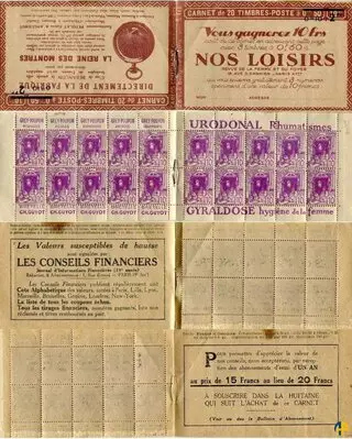 Couverture : Nos Loisirs (Type Rue de la casbah)