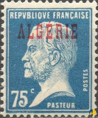 Timbre de France N° 177 surchargé ALGERIE