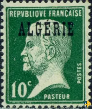 Timbre de France N° 170 surchargé ALGERIE