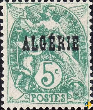 Variété R cassé formant ALGEKIE 6a (Y&T)