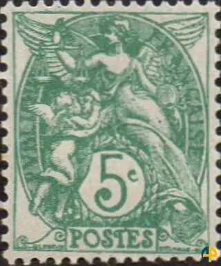 Timbre de France n° 111c