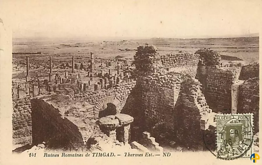 Carte Postale Timgad Batna - Ruines Romaines