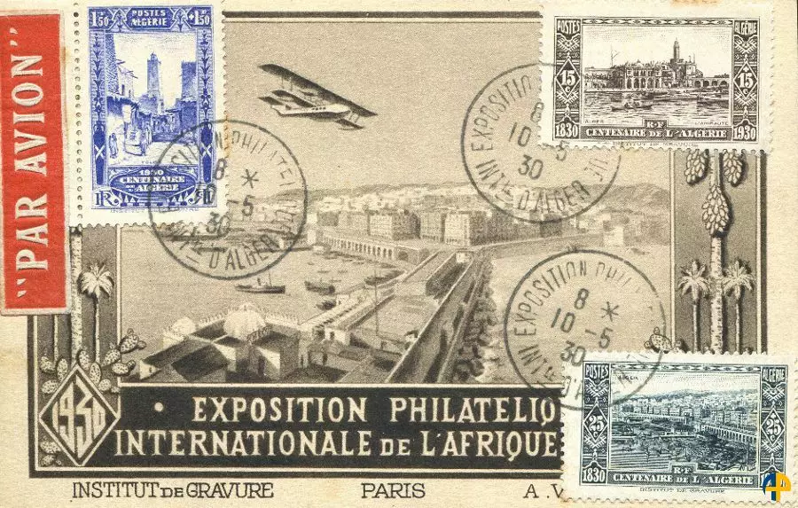 Exposition philatélique internationale de l'afrique du nord