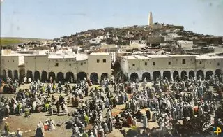 Carte Postale Ghardaia - Le Marché