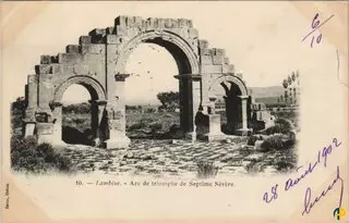 Carte Postale Lambèse - Arc de Triomphe