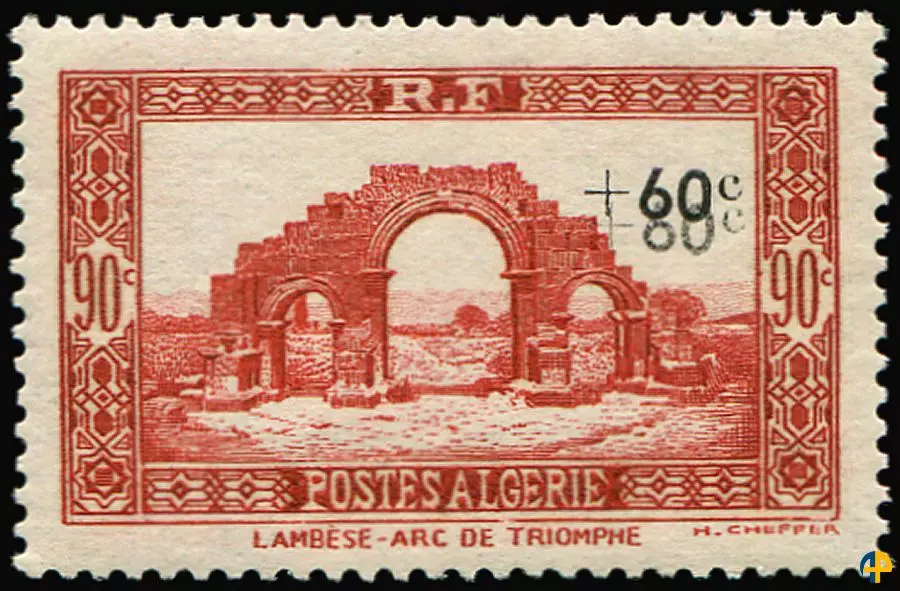 Variété double surcharge - 167a (Y&T), 170a (Dallay)