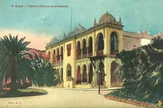 Carte Postale Alger - Palais d'été du Gouverneur