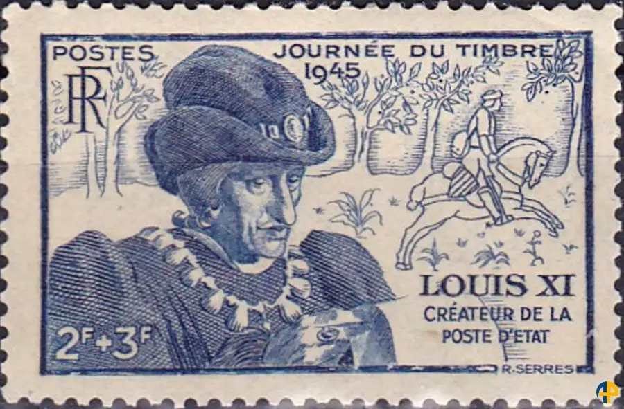 Timbre Poste de France n° 743