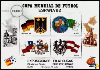 Vignette - Coupe du monde de football Espagne 1982