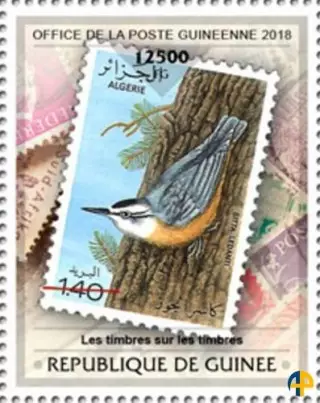 Les timbres sur des timbres 