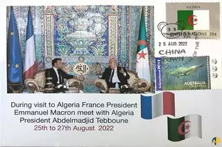 Visite du Président Français Emmanuel Macron en Algérie