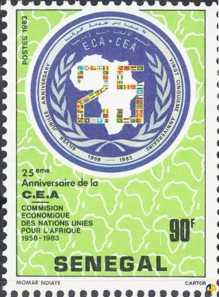 25ème anniversaire de la Commission économique pour l'Afrique CEA