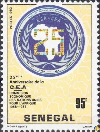 25ème anniversaire de la Commission économique pour l'Afrique CEA