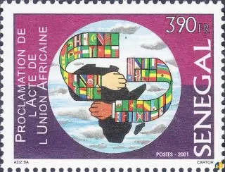 Proclamation de l'acte de l'union africaine