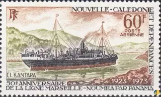 50ème anniversaire de la ligne maritime Marseille Nouméa par Panama - El Kantara