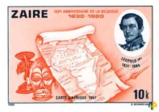 Zaïre - 150ème anniversaire de la Belgique