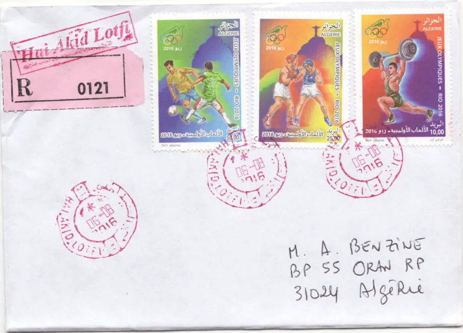 2016 Emission n° 09 - Recommandé Jour d'Ouverture Jeux Olympiques Rio de Janeiro Brésil